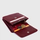 Женский кошелек ST Leather Accessories 19236 Бордовый - изображение 4