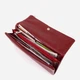 Женский кошелек в форме конверта кожаный ST Leather Accessories 19273 Бордовый - изображение 3