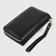 Женский кошелек кожаный ST Leather Accessories 19339 Черный - изображение 2