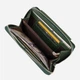 Жіночий гаманець шкіряний ST Leather Accessories 19342 Зелений - зображення 4
