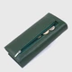 Женский кошелек кожаный ST Leather Accessories 19240 Зеленый - изображение 6