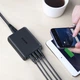Мережевий зарядний пристрій Anker PowerPort 5 Speed - 51.5W 1xQC3.0 & 4xPIQ Black - зображення 3