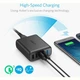 Мережевий зарядний пристрій Anker PowerPort 5 Speed - 51.5W 1xQC3.0 & 4xPIQ Black - зображення 4