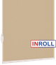 Ролета тканевая INROLL Есо-Mini 90х185 см Camila Маккофе A605 - изображение 4