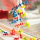 Конструктор Fat Brain Toys Mini Squigz на мини-присосках 75 деталей (F107ML) - изображение 8