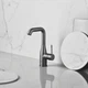 Смеситель для раковины высокий Grohe Essence M-Size (цвет - тёмный графит, матовый), с донным клапаном (32628AL1) - изображение 10