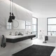 Смеситель для раковины высокий Grohe Essence M-Size (цвет - тёмный графит, матовый), с донным клапаном (32628AL1) - изображение 11