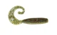 Силиконовый твистер для микроджига Reins Fat G-tail Grub 2" #009 Green Pumpkin All Stars (съедобный, 20шт) - изображение 1