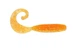 Силиконовый твистер Reins Fat G-tail Grub 3" #413 Chika Chika Orange (съедобный, 12шт) - изображение 1