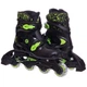 Роликові ковзани розсувні Zelart 2920 31-34 Black-Green - зображення 1