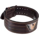 Пояс атлетический кожаный Velo Star 8185 размер XXL Dark Brown - изображение 4