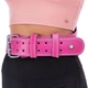 Пояс атлетический кожаный Fairtex 165086 размер XL Pink - изображение 2