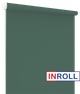 Ролета тканевая INROLL Есо-Mini 102,5х185 см Camila Темно-зеленый A625 - изображение 3