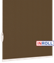 Ролета тканевая INROLL Есо-Mini 25х185 см BO Berlin Коричневый 216 - изображение 4