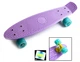 Скейтборд Пенні борд Penny Board 22" Pastel Series Violet Ліловий Світяться колеса - зображення 3