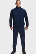 Чоловічий темно-синій спортивний костюм (кофта, штани) UA Knit Track Suit Under Armour L 1357139-408 - изображение 1