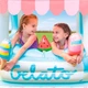 Детский надувной бассейн Intex 48672 (127 x 102 x 99 см) Мороженное Ice Cream Stand Playhouse - изображение 6
