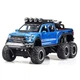 Машинка джип Ford Raptor металлический внедорожник коллекционный с мотоциклом 21 см Синий (6368704) - изображение 1