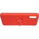 Чехол Fiji Holder Ring для Samsung Galaxy A02 (A022) бампер накладка с подставкой Red - изображение 3