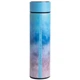 Термос Besser "Sky" з індикатором температури і ситечком 450 мл Blue-Pink (MT-3566S) - изображение 2