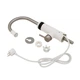 Проточный кран-водонагреватель кухонный для кухни Lidz Warm 059 LDWAR059WNK35878 White / Nickel - изображение 6