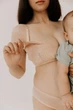 Бюстгальтер для кормления AMO'D'AMO "Nancy Beige" 75C Бежевый - изображение 1