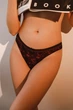 Трусики AMO'D'AMO "Rio Red" XL Черно-красные - изображение 1