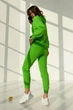 Жіночий спортивний костюм ONIOS Classic Tracksuit Зелений L 9320 - зображення 8
