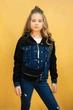 Джинсова куртка A-yugi Jeans 134 см Синій (2125000655376) - зображення 4