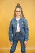 Джинсова куртка A-yugi Jeans 152 см (2125000655185) - зображення 1