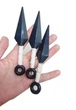 Наборы аниме Наруто: 2 повязки и 6 пластиковых кунаев Naruto Uzumaki (NAS3012WR) - изображение 7
