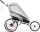 Спортивная прогулочная коляска Cybex Sport Zeno Medal Grey на кремовом шасси с оранжевыми деталями - изображение 2