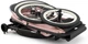 Спортивная беговая прогулочная коляска Cybex Sport Avi Silver Pink на черной раме с оранжевыми деталями - изображение 5