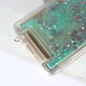 Чехол Glitter для Xiaomi Redmi 3s / 3 Pro Бампер Жидкий блеск Бирюзовый - изображение 4