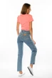 Джинсы Wrangler Wild West High Waist Straight Cropped Fit (W2H2D223H) Синий 25-32 - изображение 4