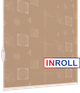 Ролета тканинна INROLL Есо-Mini 82,5х165 см Ikea Маккофе 2085 - зображення 4