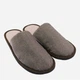 Мужские домашние тапочки с закрытым носком FX shoes 21003 40/41 24.5 см Коричневые (2820000015174) - изображение 4