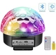 Диско шар Crownberg Magic Ball M6 c Bluetooth світломузика з колонкою та пультом управління Диско шар - стробоскоп + карта пам'яті в подарунок - зображення 6