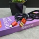 Кабель USB EVOC Denim Micro USB 2A/1m Red vs Black - изображение 2
