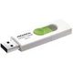 USB флеш накопитель ADATA 128GB UV320 White/Green USB 3.1 (AUV320-128G-RWHGN) - изображение 3