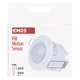 Датчик руху EMOS (G1160) IP20, 360 ° 1200 W, 6м - зображення 4