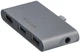 USB-хаб адаптер Ailink Aluminium USB-C 4K HDMI mini jack 3.5 мм Hub 5 в 1 Space Grey (AI-S8Pro_sg) - зображення 3