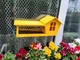 Кормушка для птиц на окно House_for_birds "Домик желтый" в подарочной упаковке - изображение 3