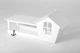 Кормушка для птиц на окно House_for_birds "Домик белый" в подарочной упаковке - изображение 5