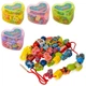Деревянная игра-шнуровка MD 0344 Бусы - изображение 1