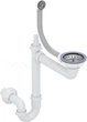 Кухонная мойка гранит VANKOR Vena VMR 01.48 White Stone + сифон одинарный VANKOR Стандарт - изображение 4