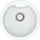 Кухонная мойка гранит VANKOR Vena VMR 01.48 White Stone + сифон одинарный VANKOR Стандарт - изображение 1