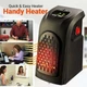 Тепловой вентилятор Handy Heater с пультом мини - обогреватель беспроводной тепловентилятор с таймером керамический дуйчик - дуйка - изображение 1