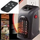 Тепловой вентилятор Handy Heater с пультом мини - обогреватель беспроводной тепловентилятор с таймером керамический дуйчик - дуйка - изображение 2