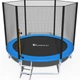 Детский батут Fun Fit 312 см с сеткой и лестницей - изображение 1